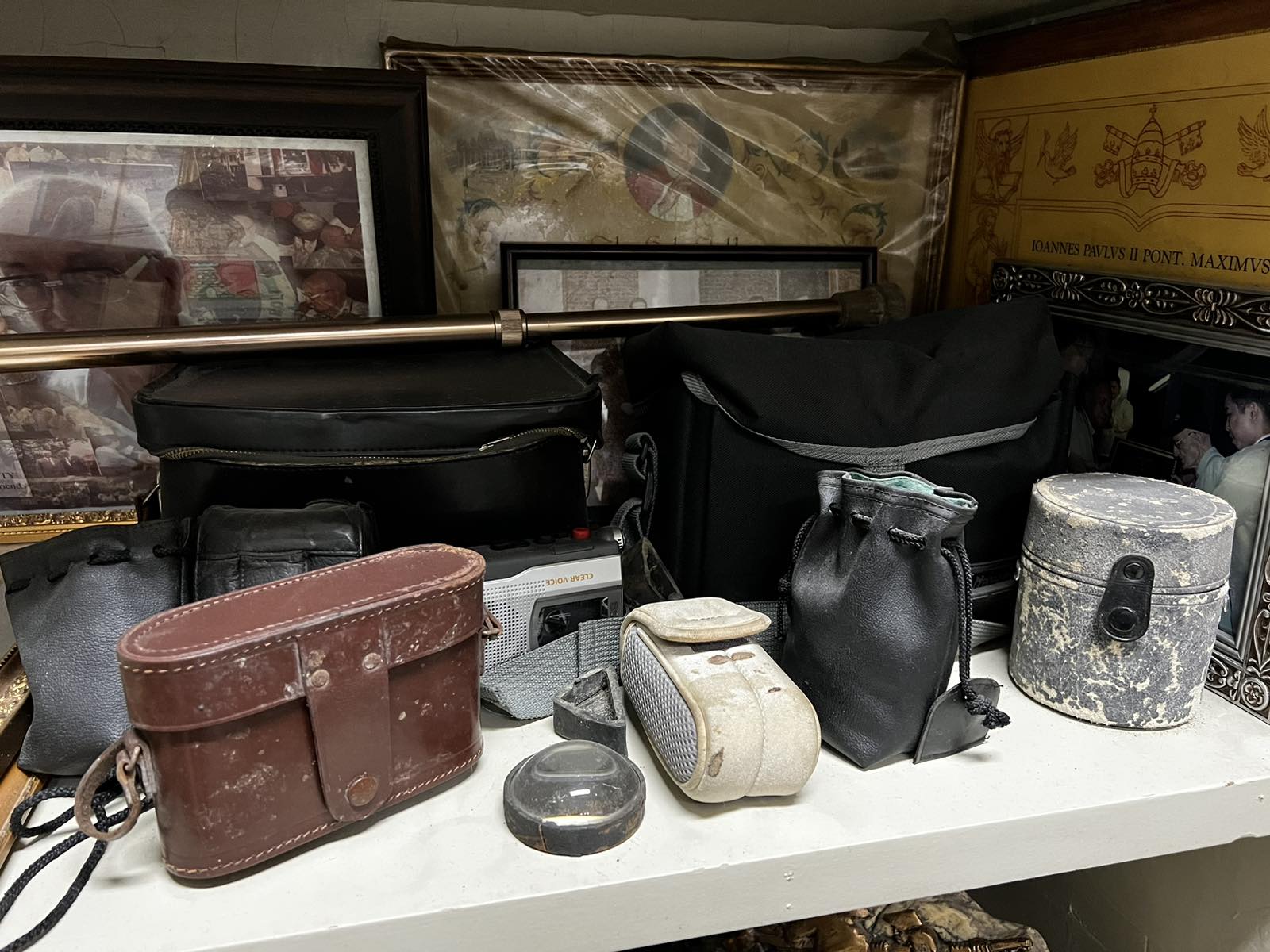 Artifacts in the archives showcasing the hobbies and interests of past missionaries in the Philippine hinterlands