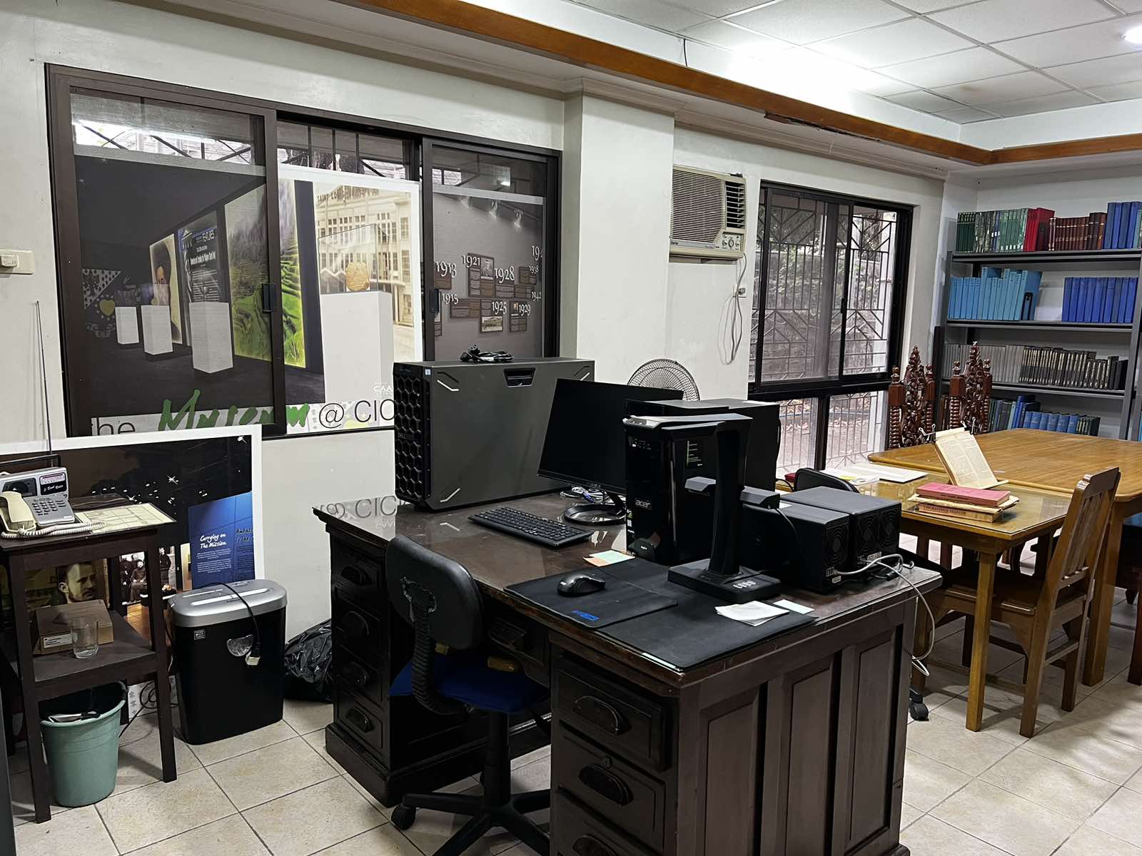 The CICM RP Archives Office and Reading Room