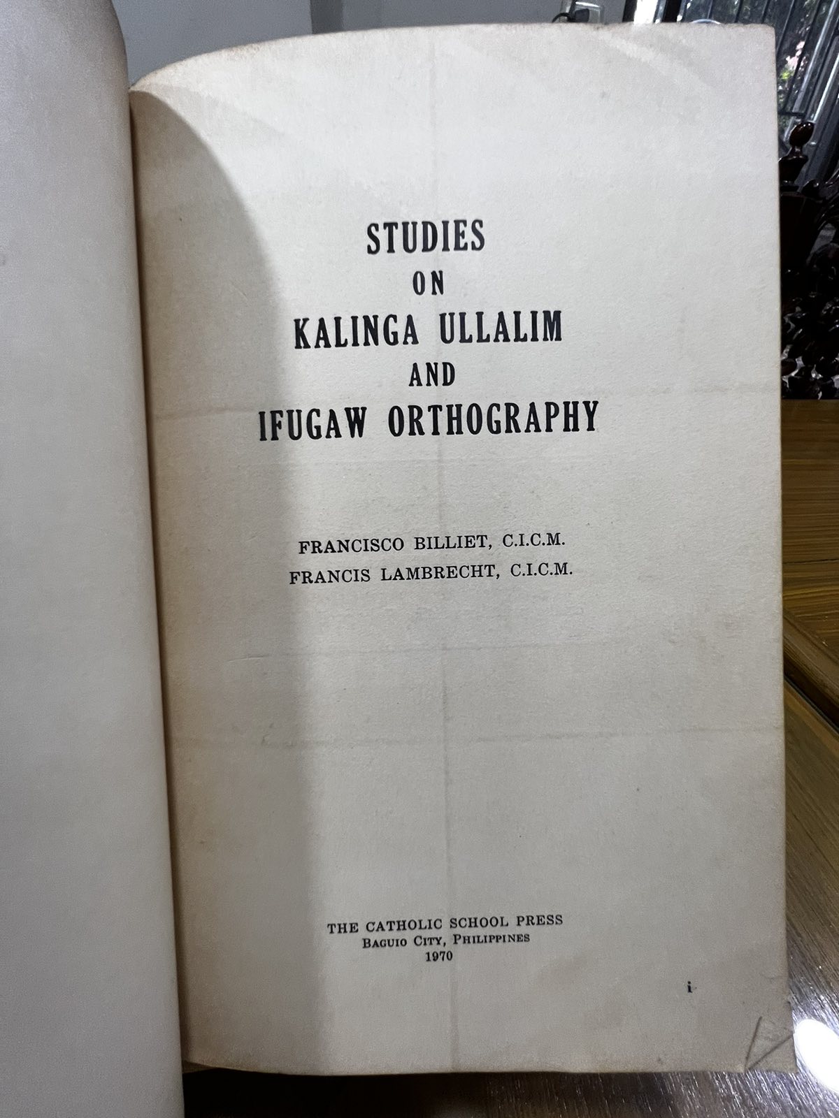 Studies on Kalinga Ullalim and Ifugao Orthography